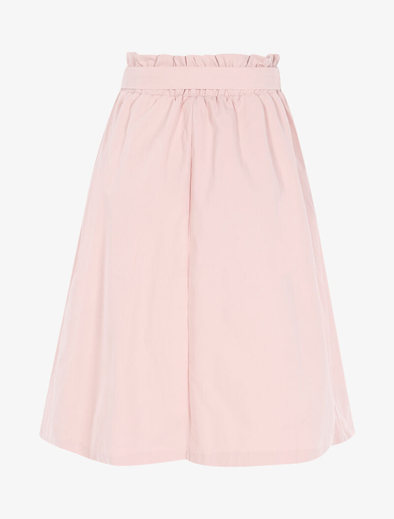 Jupe trapèze boutonnée - rose - 2