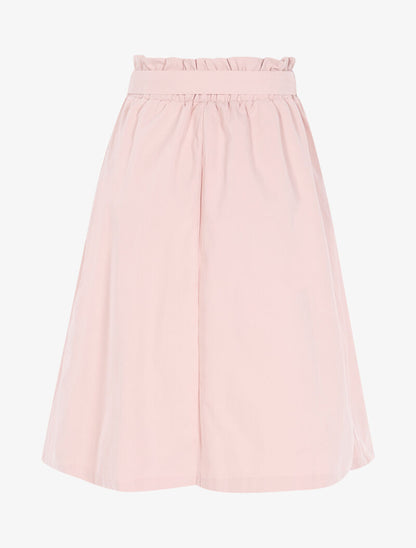 Jupe trapèze boutonnée - rose - 2