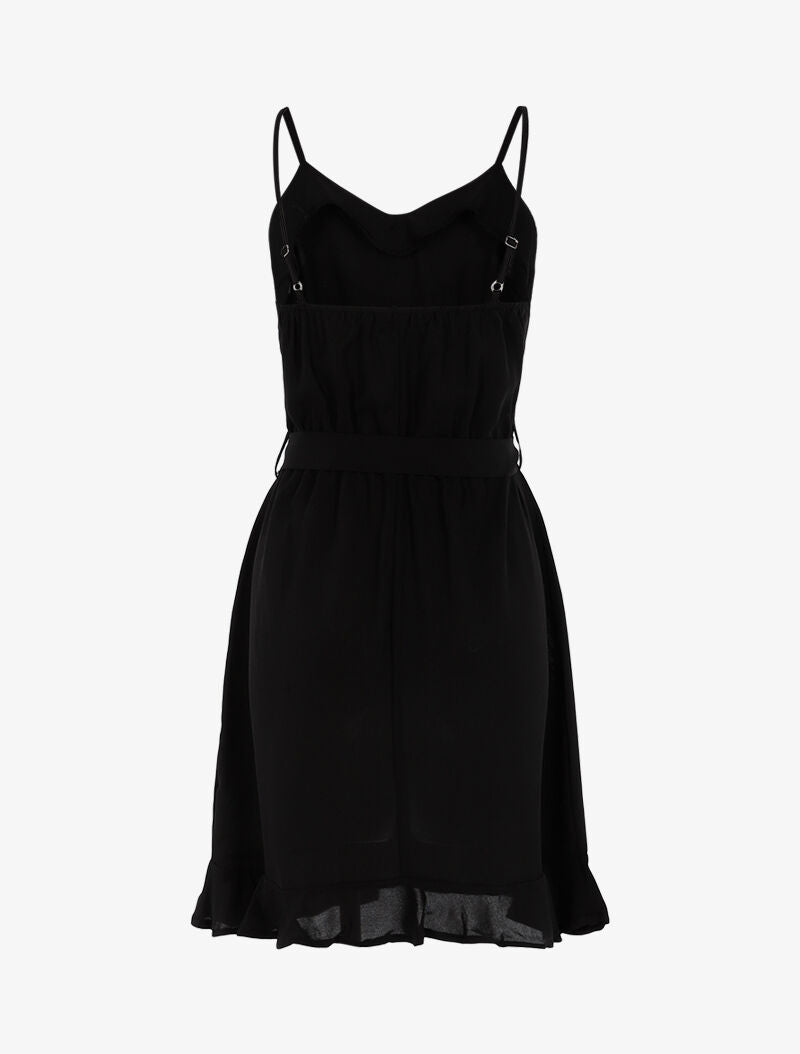Robe à boutons décoratifs - noir - 2