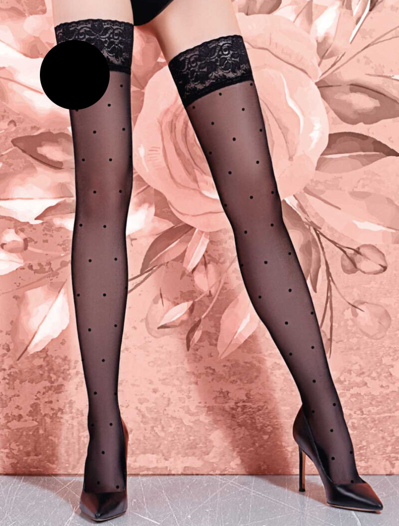 Bas queen 20 calze - noir - 1