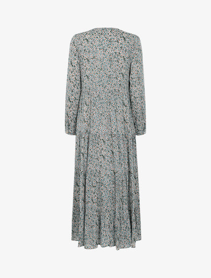 Robe à imprimé pâquerettes - vert - 2