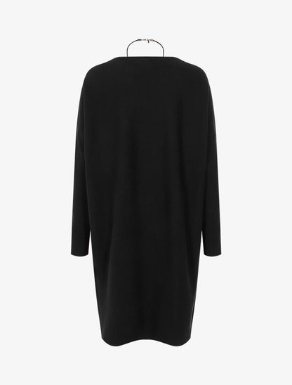 Robe loose avec sautoir - noir - 2