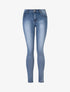 Jean slim aspect délavé - bleu denim - 3