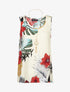 Top à imprimé tropical - beige - 3