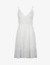 Robe à buste en crochet - blanc - 3