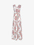 Robe à imprimé floral - ecru - 3