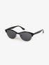 Lunettes ovales style clubmaster - noir - 2