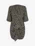 Robe tunique imprimée - noir - 1
