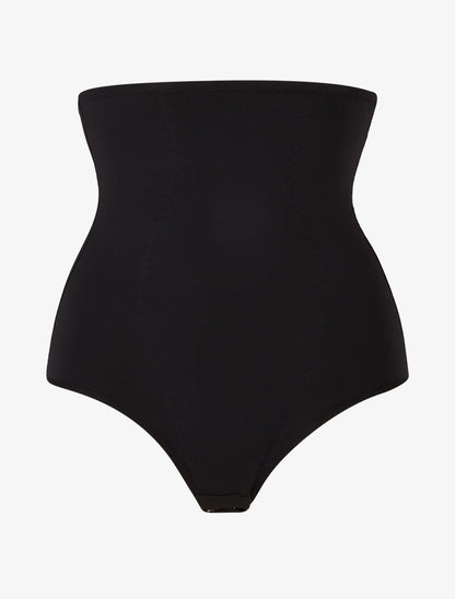 Culotte gainante à coutures contrastantes - noir - 3