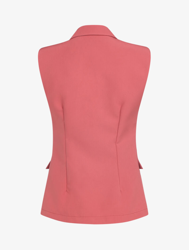 Veste sans manches style 80&