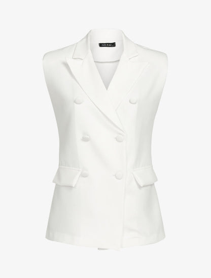 Veste sans manches style 80&