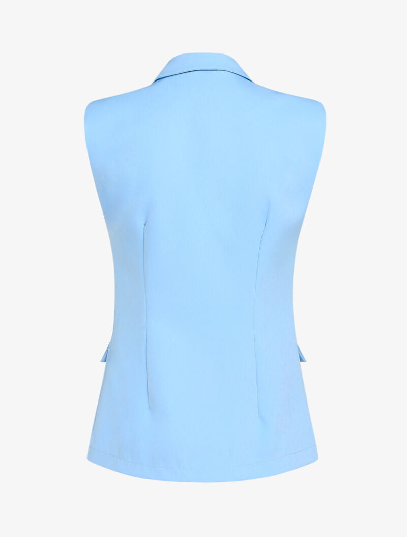 Veste sans manches style 80&