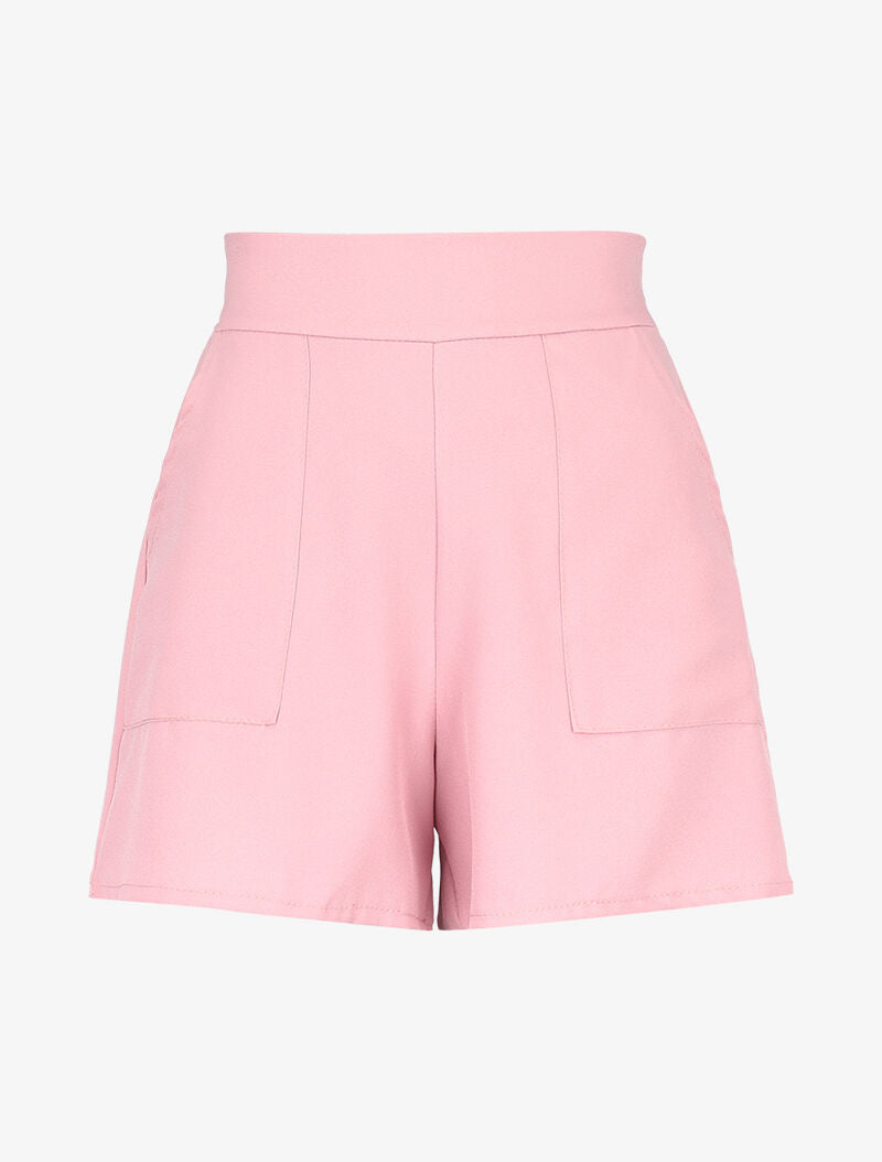 Ensemble débardeur et short fluide - rose - 4