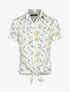 Chemise sans manches à imprimés - ecru - 1