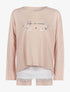 T-shirt life is sweet - rose - 1