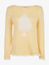 Pull as de pique - jaune - 1