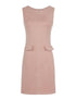 Robe daim trompe l&