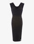 Robe mi-longue scintillante - or - 2