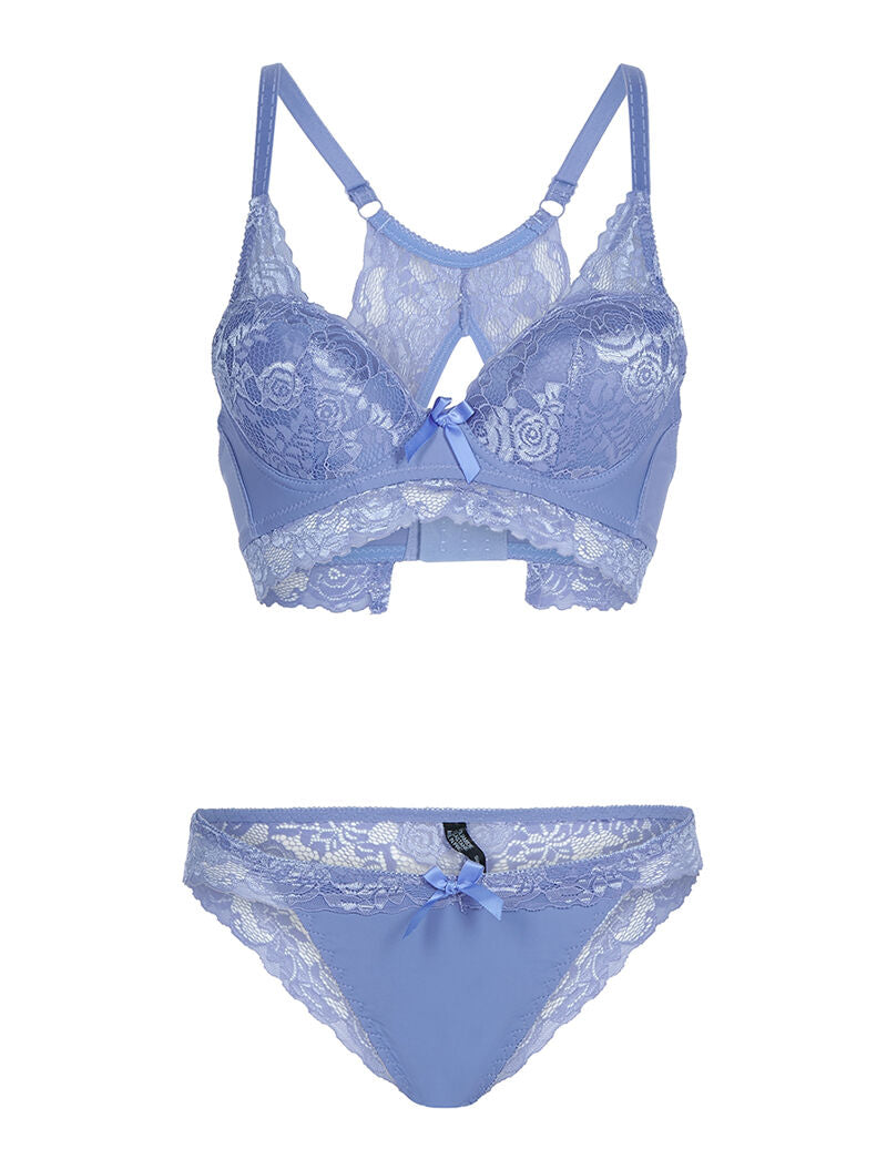 Ensemble SG dos nageur et tanga - bleu - 1