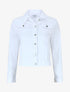 Veste en jean droite - Blanc - 1