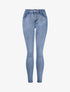 Jean push up coupe skinny - Bleu - 1