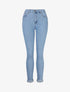 Jean à revers coupe slim - Bleu - 1