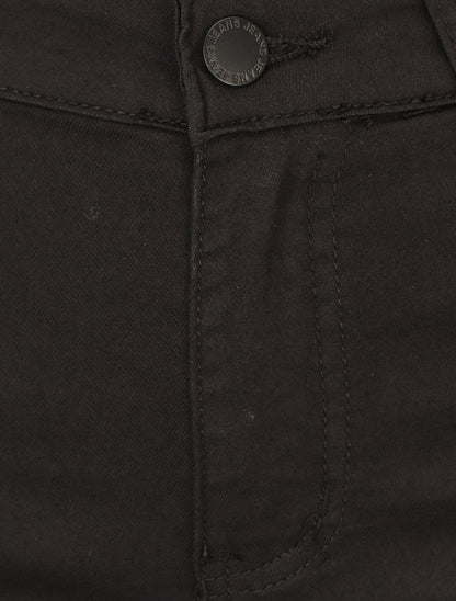 Jean skinny uni grande taille - Noir - 3