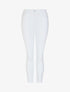 Jean skinny uni taille haute - Blanc - 1