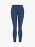 Jean uni coupe skinny - Marine - 1