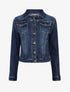 Veste en jean droite - Bleu denim - 1