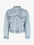 Veste en jean oversize - Bleu clair - 4