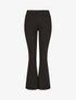 Jean uni taille standard coupe flare - Noir - 1