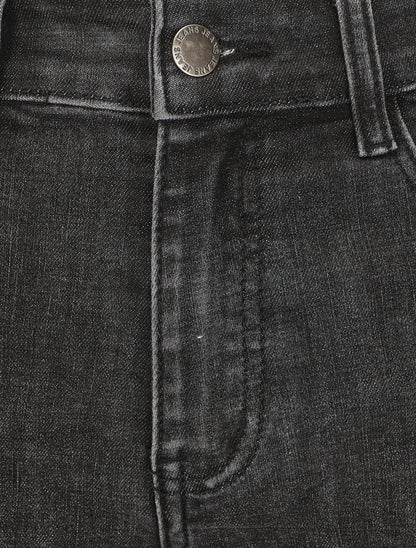 Jean mom taille haute - Anthracite - 6