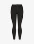 Jean cargo coupe skinny taille haute - Noir - 4