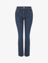 Jean droit grande taille taille standard - Bleu brut - 1