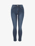 Jean slim push up taile standard - Bleu - 1