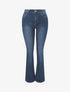 Jean push up coupe bootcut - Bleu - 1