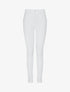 Jean uni à genoux renforcés coupe slim - Blanc - 4