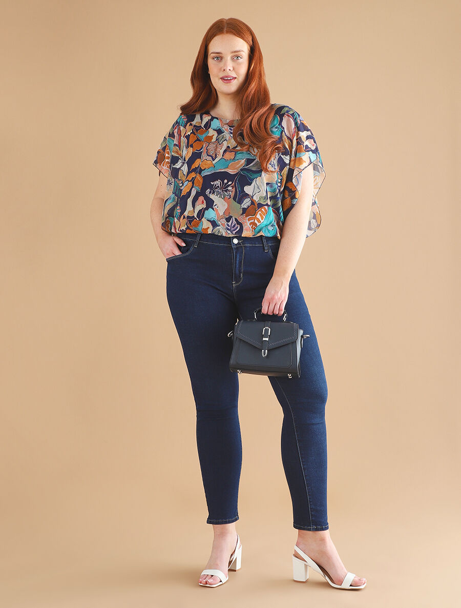 Jean classique coupe slim - Bleu - 4