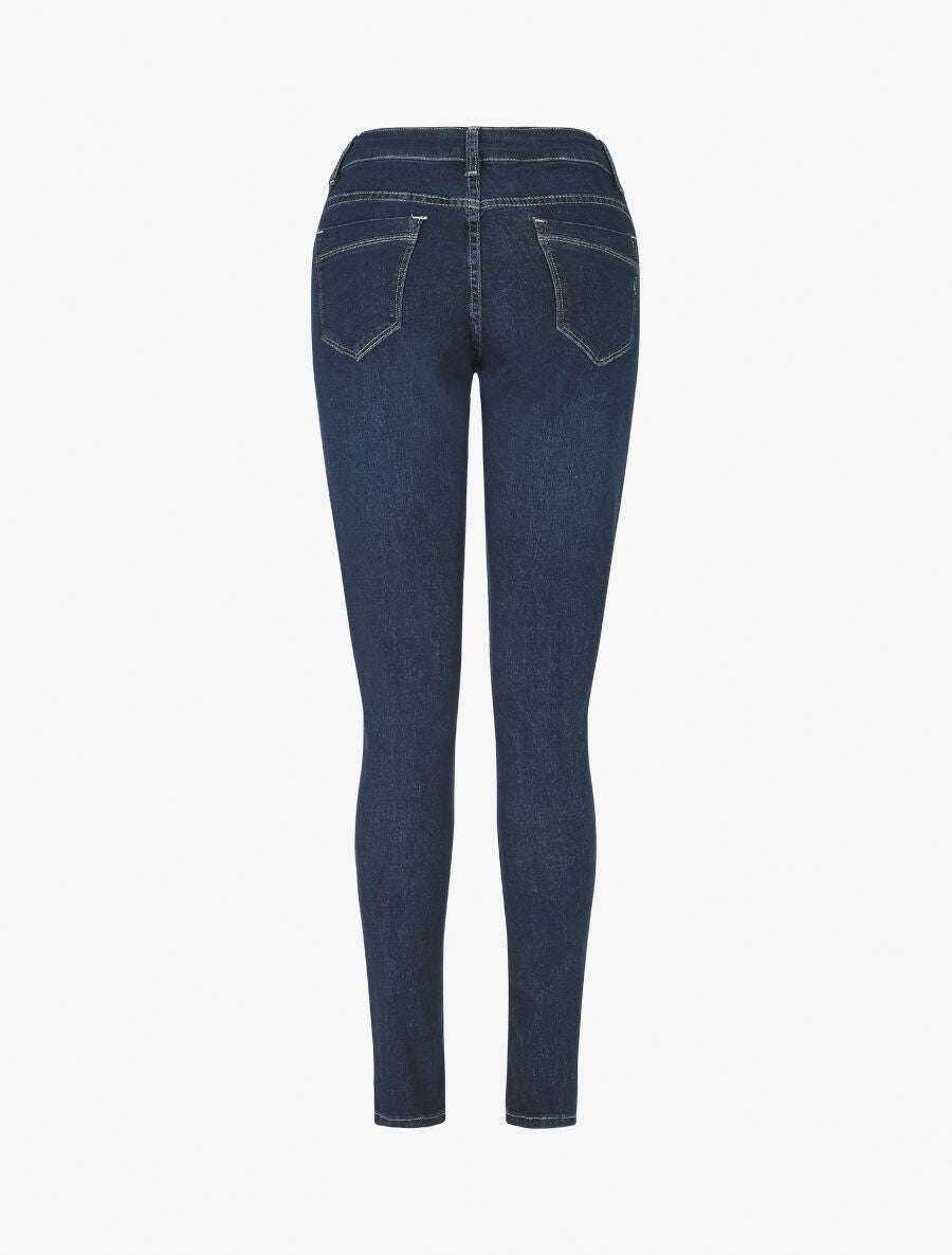 Jean classique coupe slim - Bleu - 2