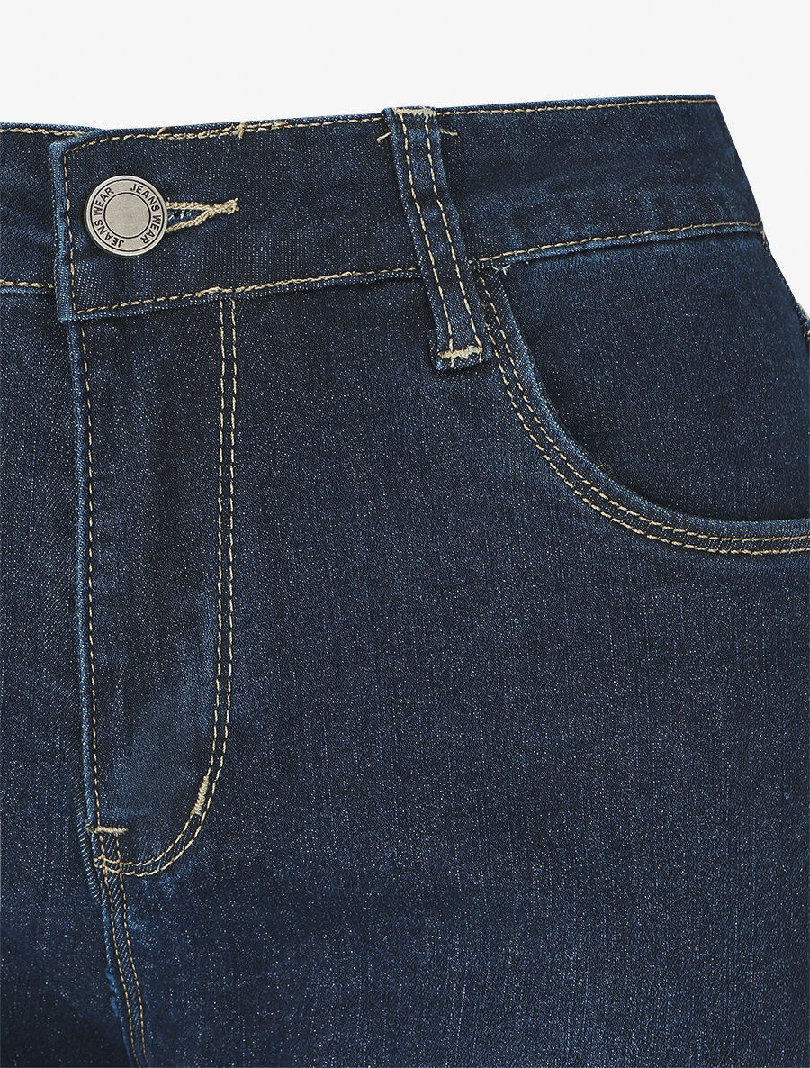 Jean classique coupe slim - Bleu - 3