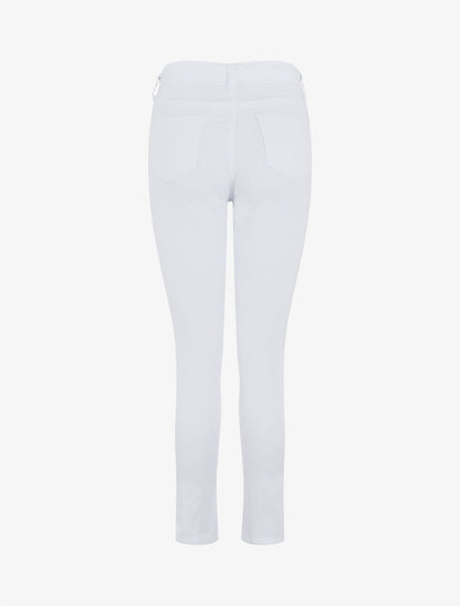 Jean slim taille standard - Blanc - 2