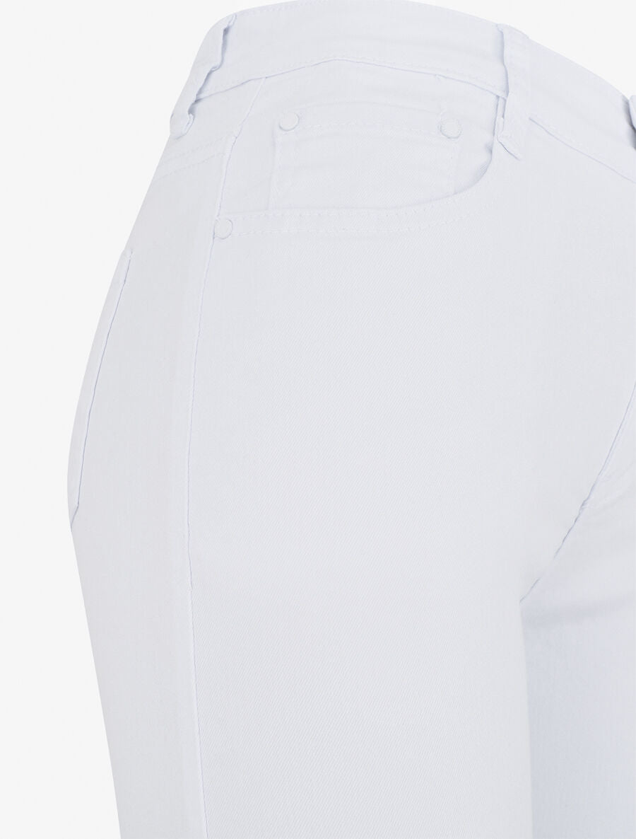 Jean slim taille standard - Blanc - 3