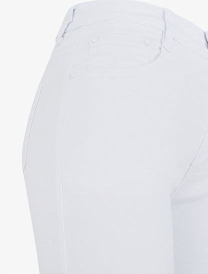 Jean slim taille standard - Blanc - 3