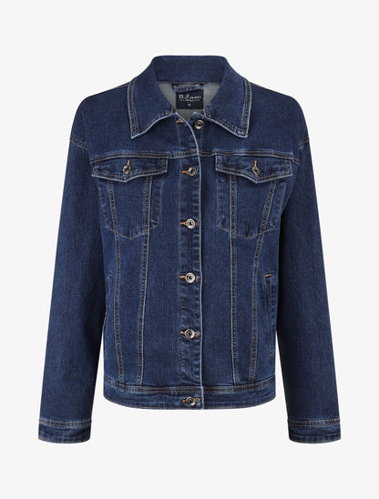 Veste en jean - Bleu - 4