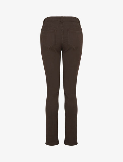 Jean slim push-up basique - Marron - 2