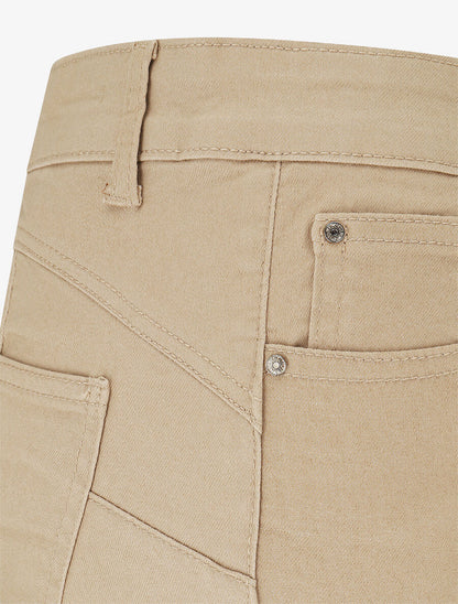 Jean skinny grande taille effet push up - Sable - 3