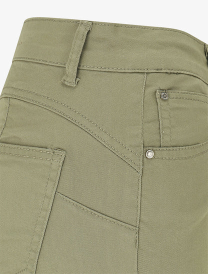 Jean skinny grande taille effet push up - Kaki - 3