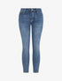 Jean uni standard coupe slim - Bleu - 1
