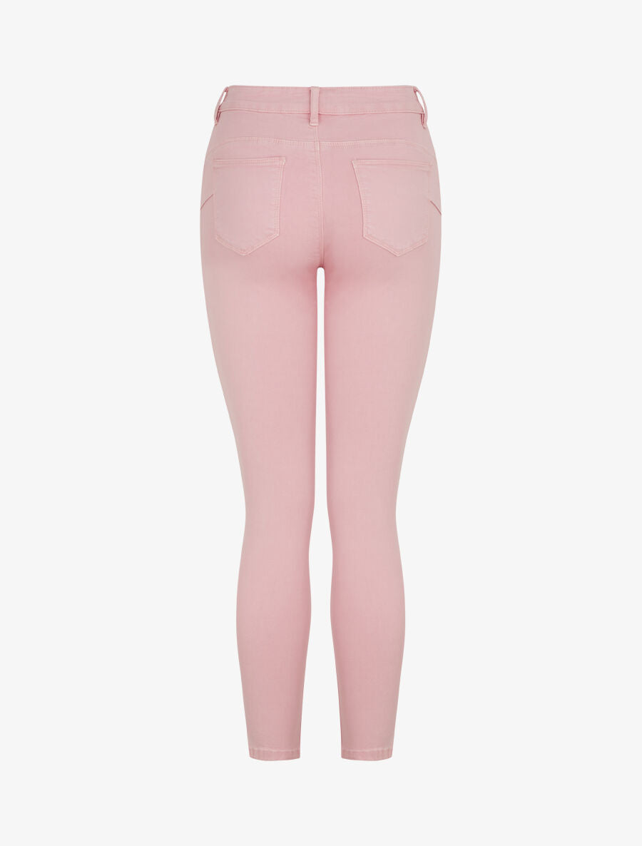 Jean uni standard coupe slim - Rose - 2